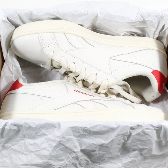 Reebok Women's Classics Royal Complete 3.0 Low Shoes - White/Red 6M - Picture 5 of 6